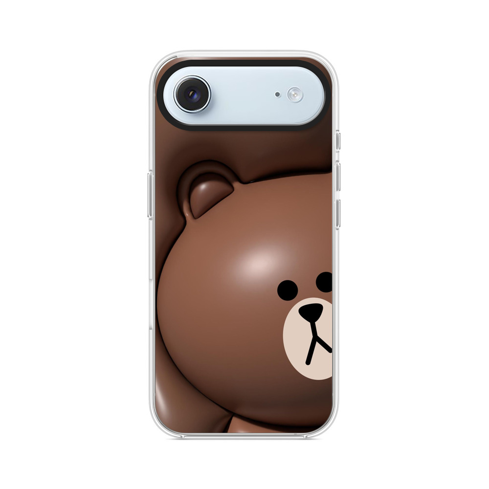 かわいいくま顔 iPhone Airオリジナルケース