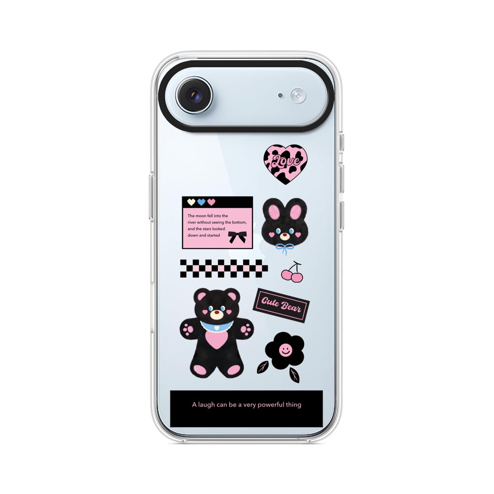 かわいいクマ iPhone Airオリジナルケース
