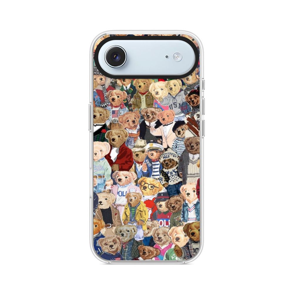 かわいいクマたち iPhone Airオリジナルケース