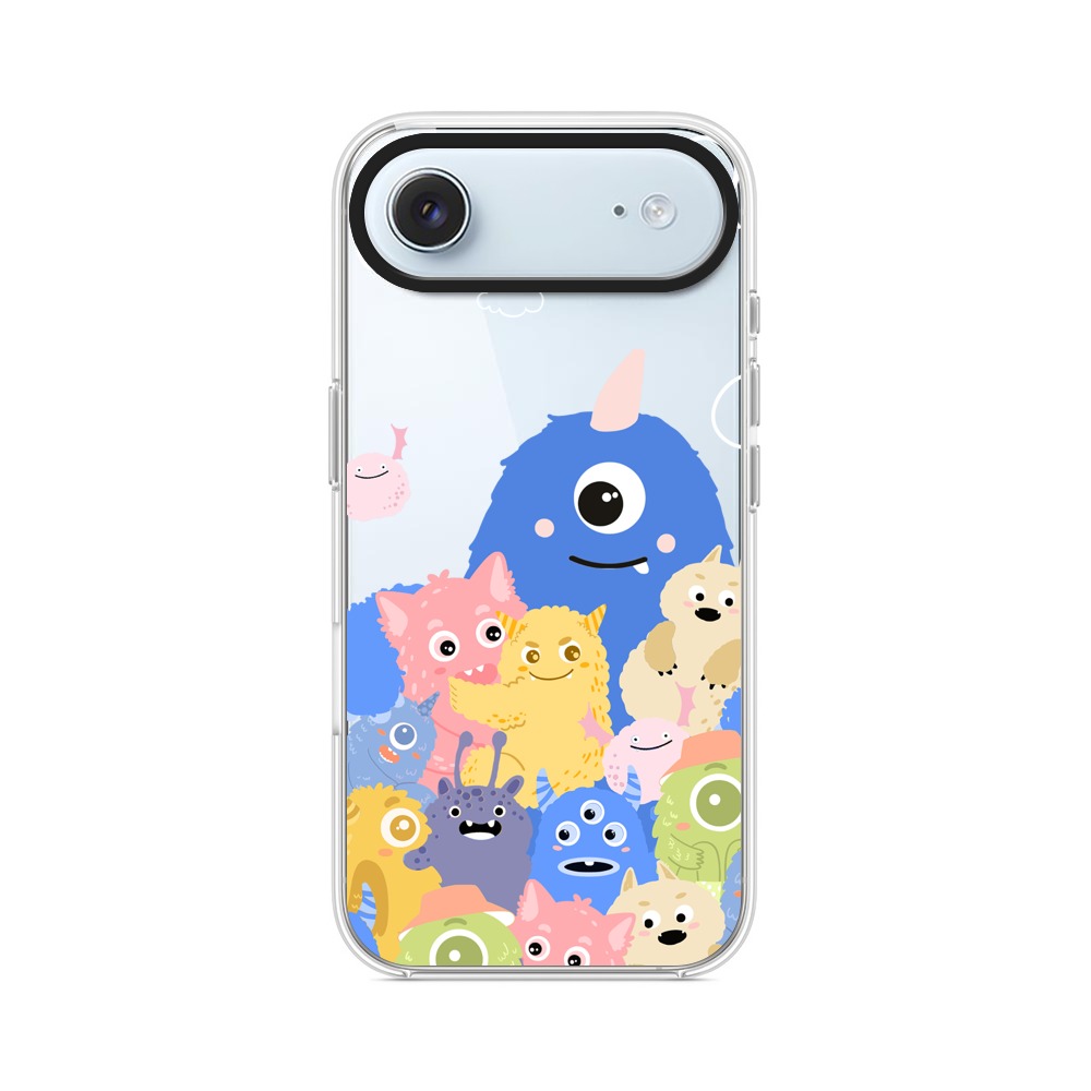 かわいいモンスターの集合 iPhone Airオリジナルケース