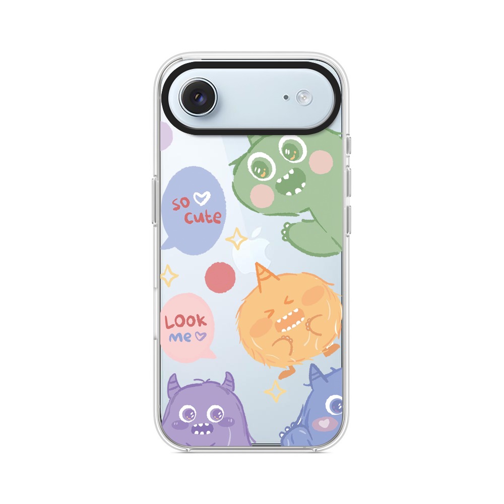 かわいいモンスターのイラスト iPhone Airオリジナルケース