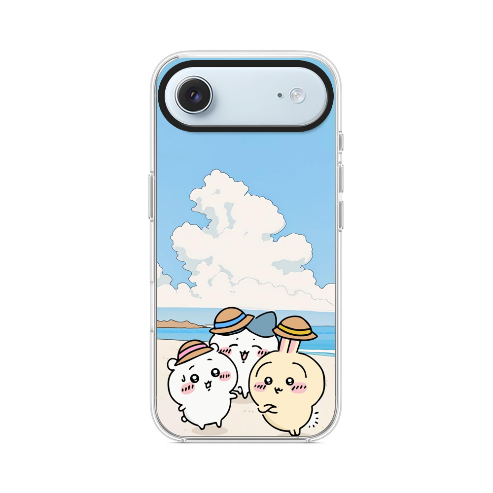 かわいい猫の夏海辺 iPhone Airオリジナルケース