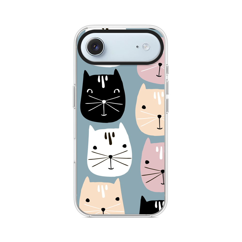 かわいい猫のパターン iPhone Airオリジナルケース