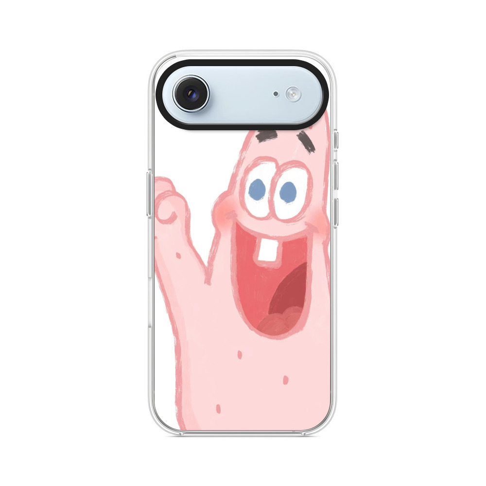 かわいいパトリックイラスト iPhone Airオリジナルケース