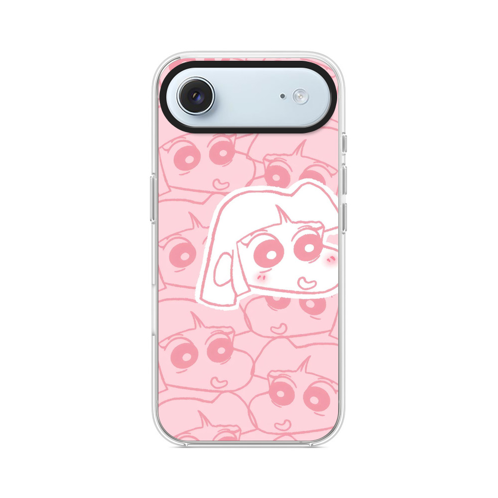 かわいいキャラクター顔 iPhone Airオリジナルケース
