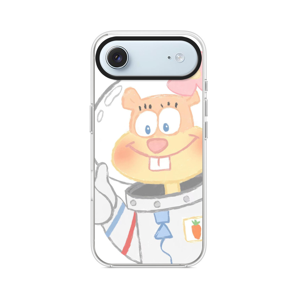 宇宙服のリス iPhone Airオリジナルケース