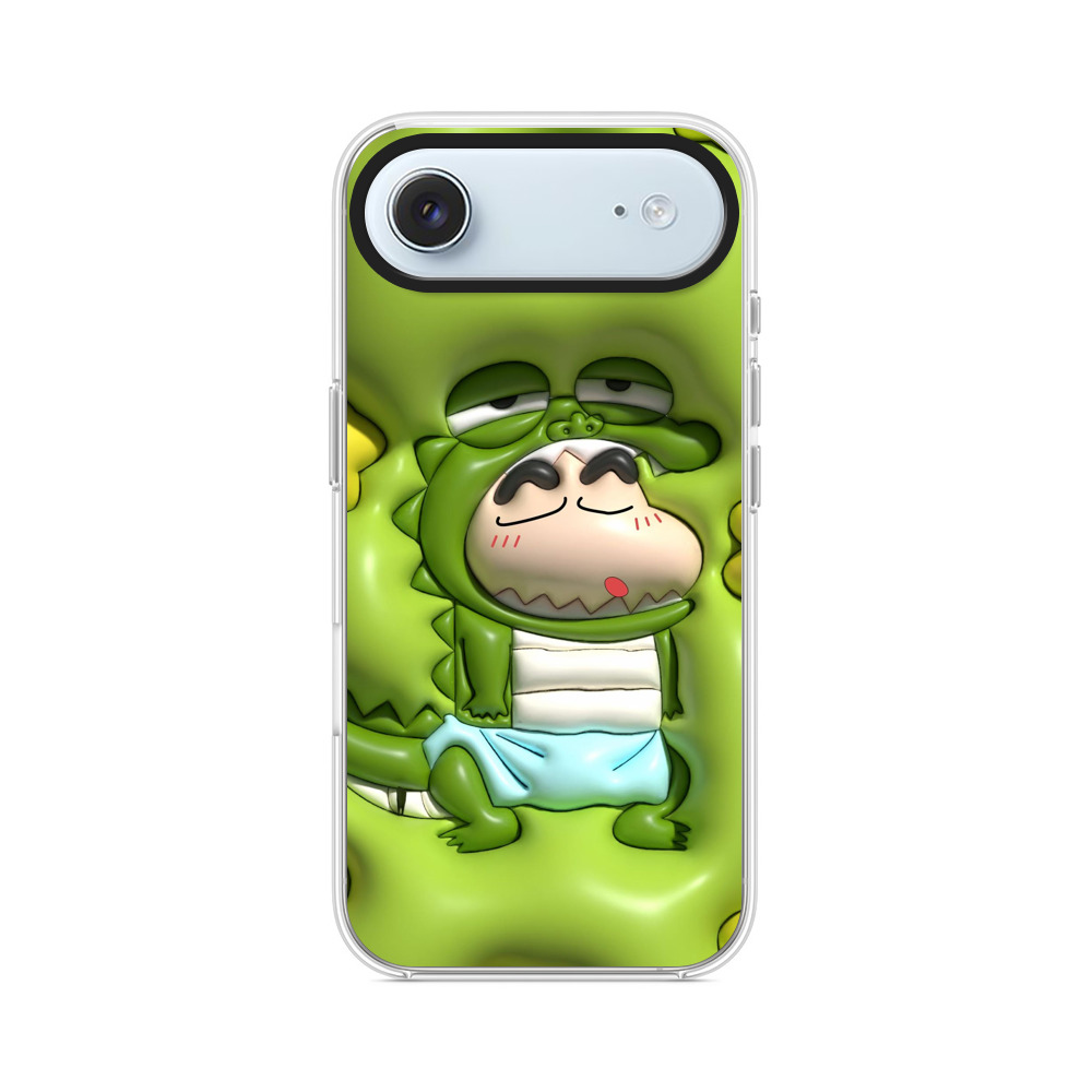 かわいいワニ着ぐるみ iPhone Airオリジナルケース