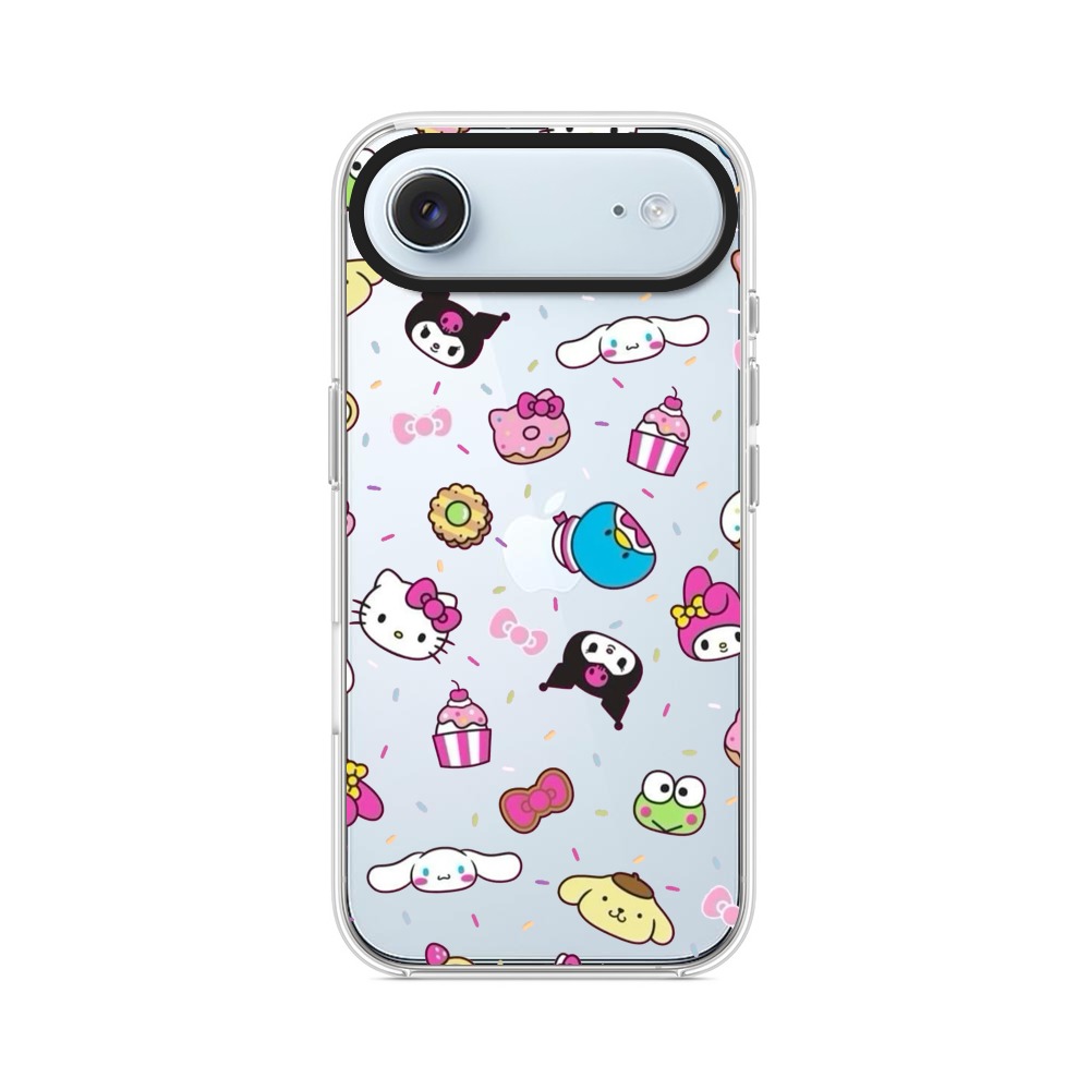 かわいいキャラクターの模様 iPhone Airオリジナルケース