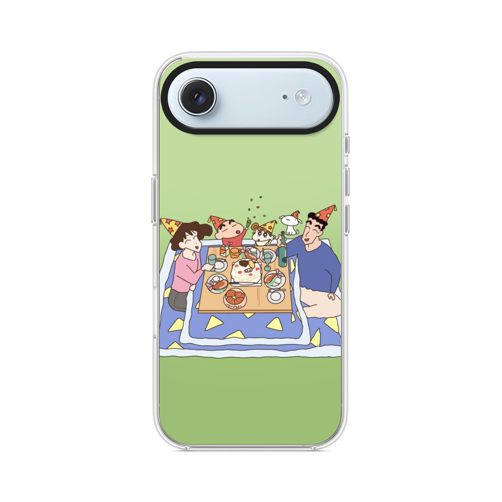 こたつで家族パーティー iPhone Airオリジナルケース