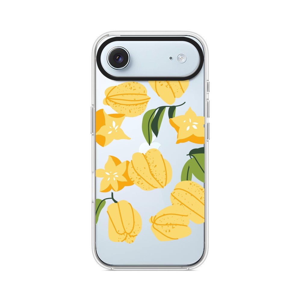 黄色のフルーツ iPhone Airオリジナルケース