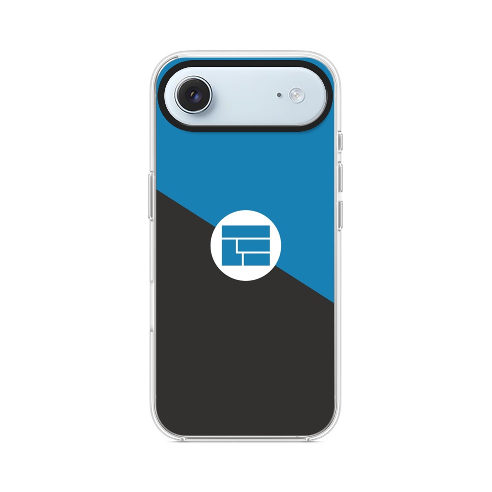 幾何学模様デザイン iPhone Airオリジナルケース