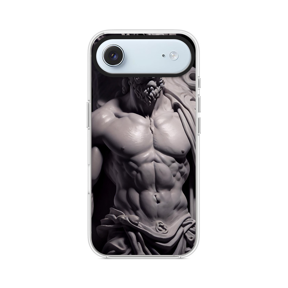 筋肉質な男性胸部彫刻 iPhone Airオリジナルケース