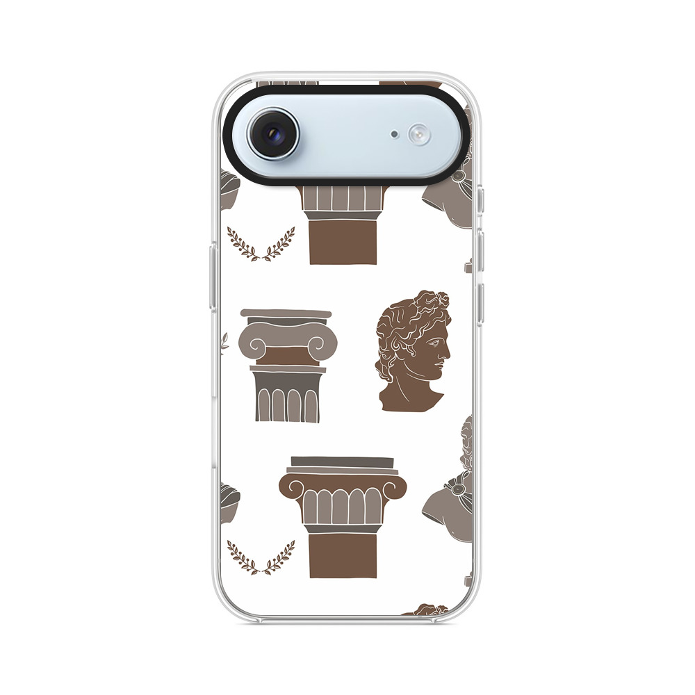 古代ギリシャの彫刻パターン iPhone Airオリジナルケース
