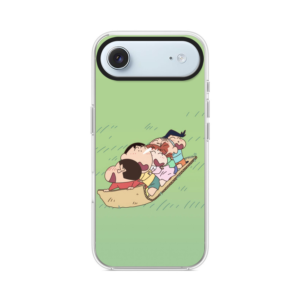 段ボールで遊ぶ子供たち iPhone Airオリジナルケース