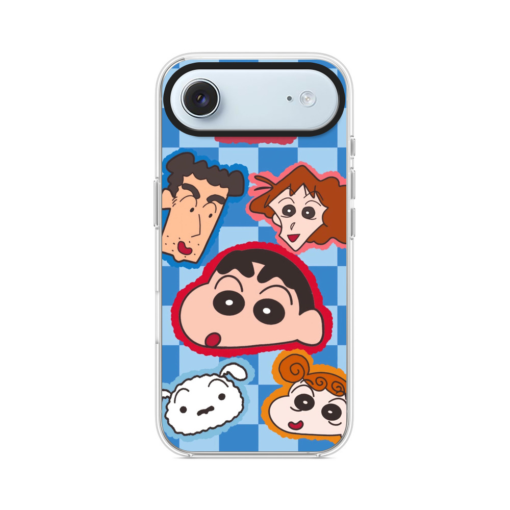 クレヨンしんちゃん顔集合 iPhone Airオリジナルケース