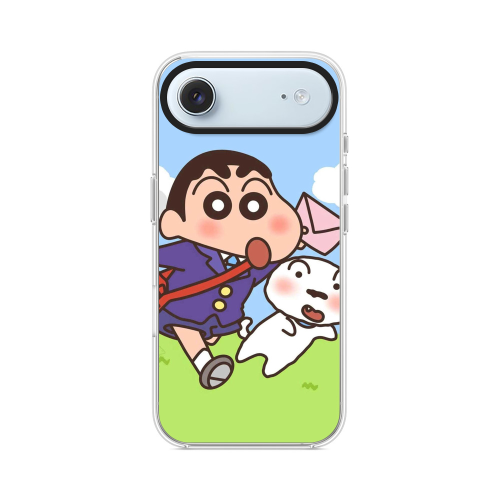 しんちゃんと手紙 iPhone Airオリジナルケース