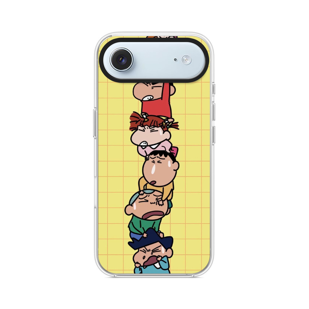 クレヨンしんちゃん積み重ねキャラ iPhone Airオリジナルケース