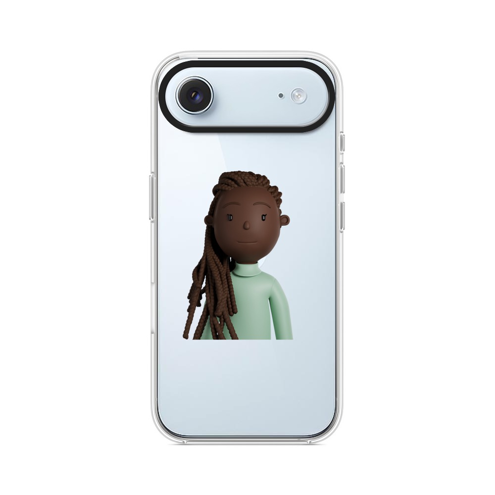 キャラクターの女の子 iPhone Airオリジナルケース