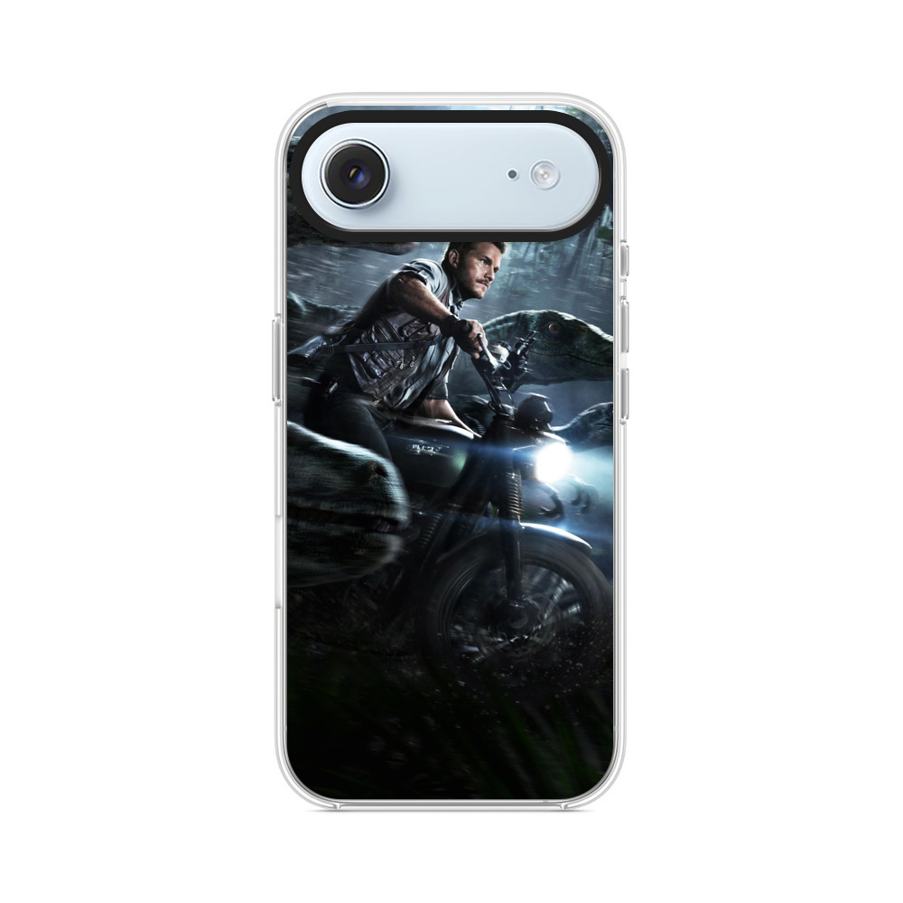 恐竜バイクチェイス iPhone Airオリジナルケース