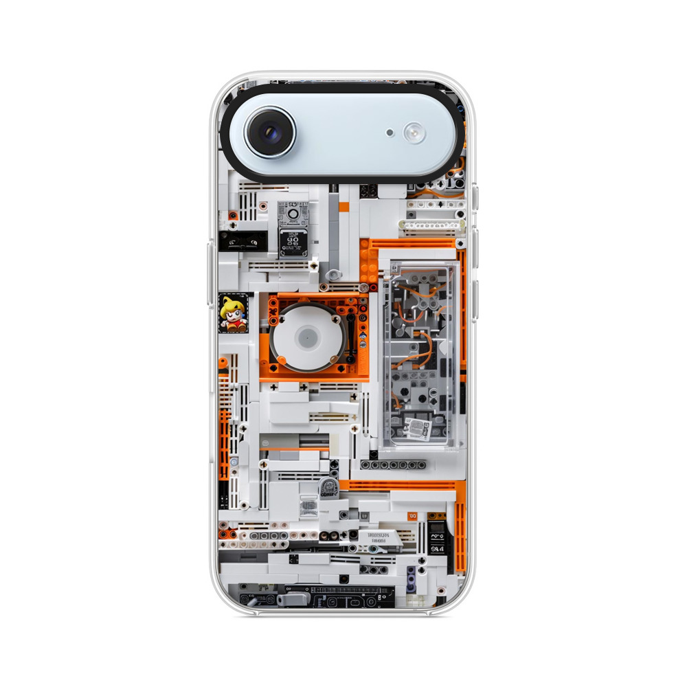 レゴ風機械部品 iPhone Airオリジナルケース