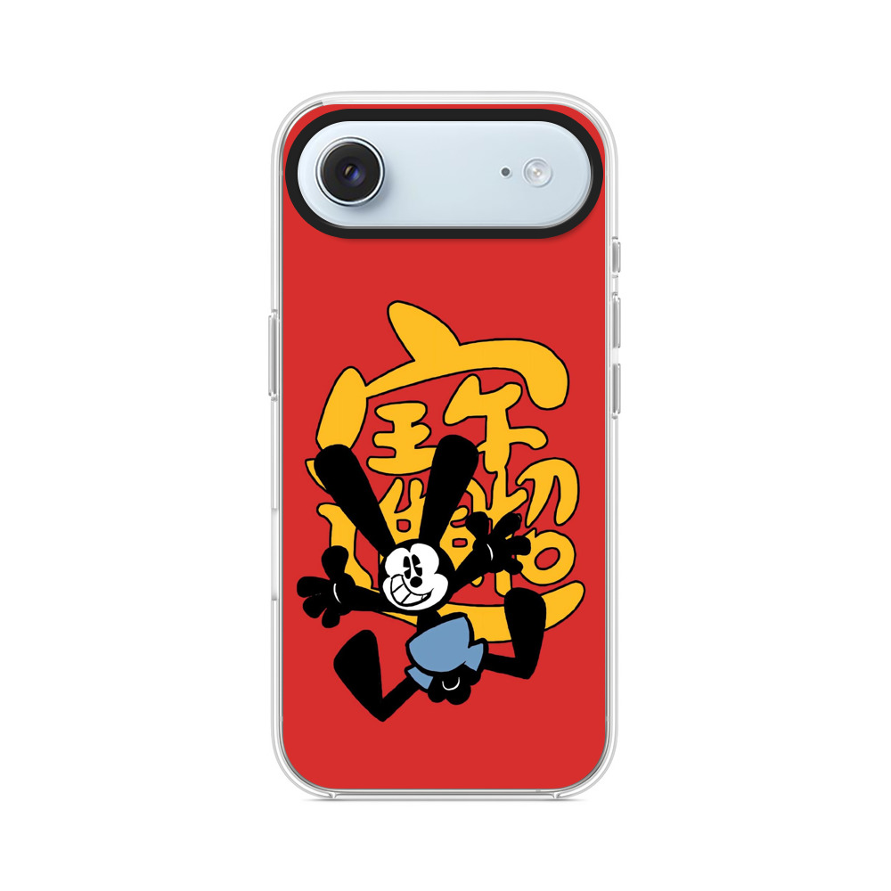 ラッキーウサギと中国文字 iPhone Airオリジナルケース