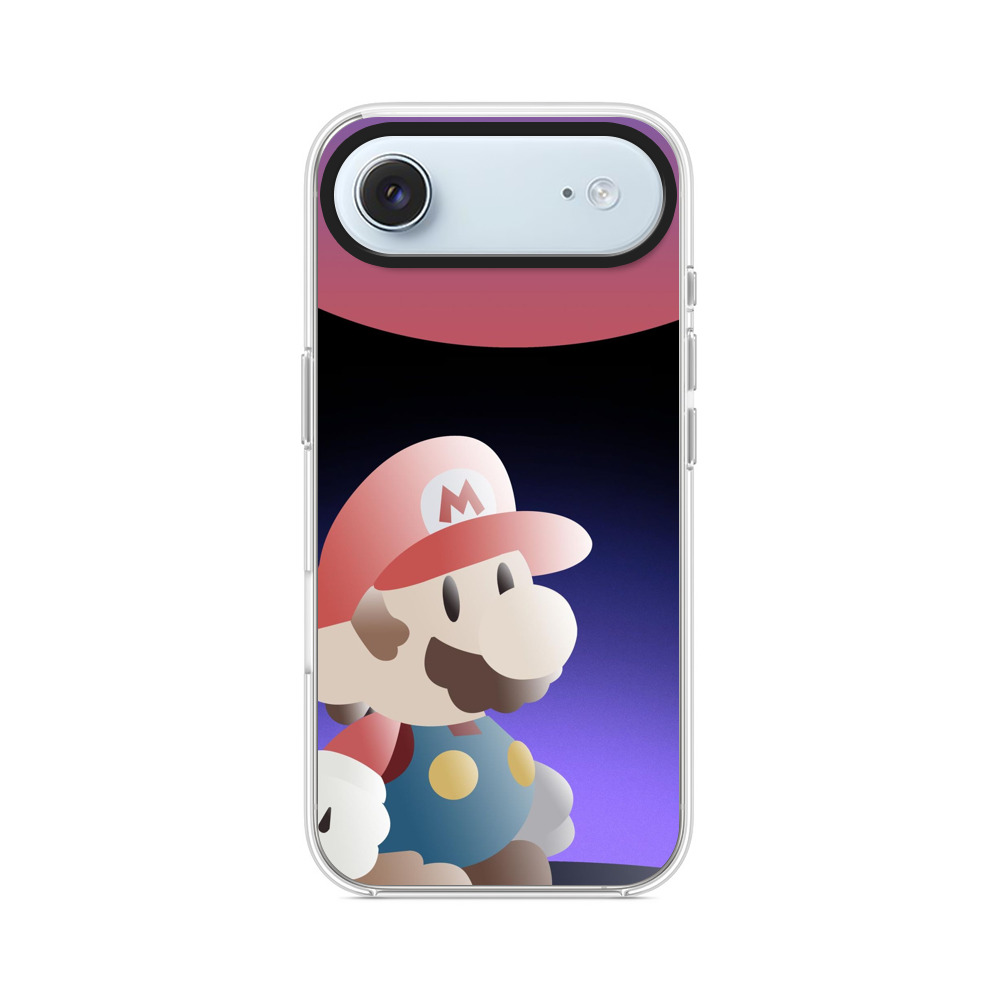 マリオのデザイン iPhone Airオリジナルケース