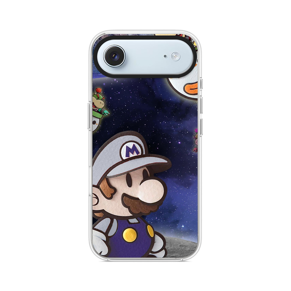 宇宙のマリオとクッパジュニア iPhone Airオリジナルケース