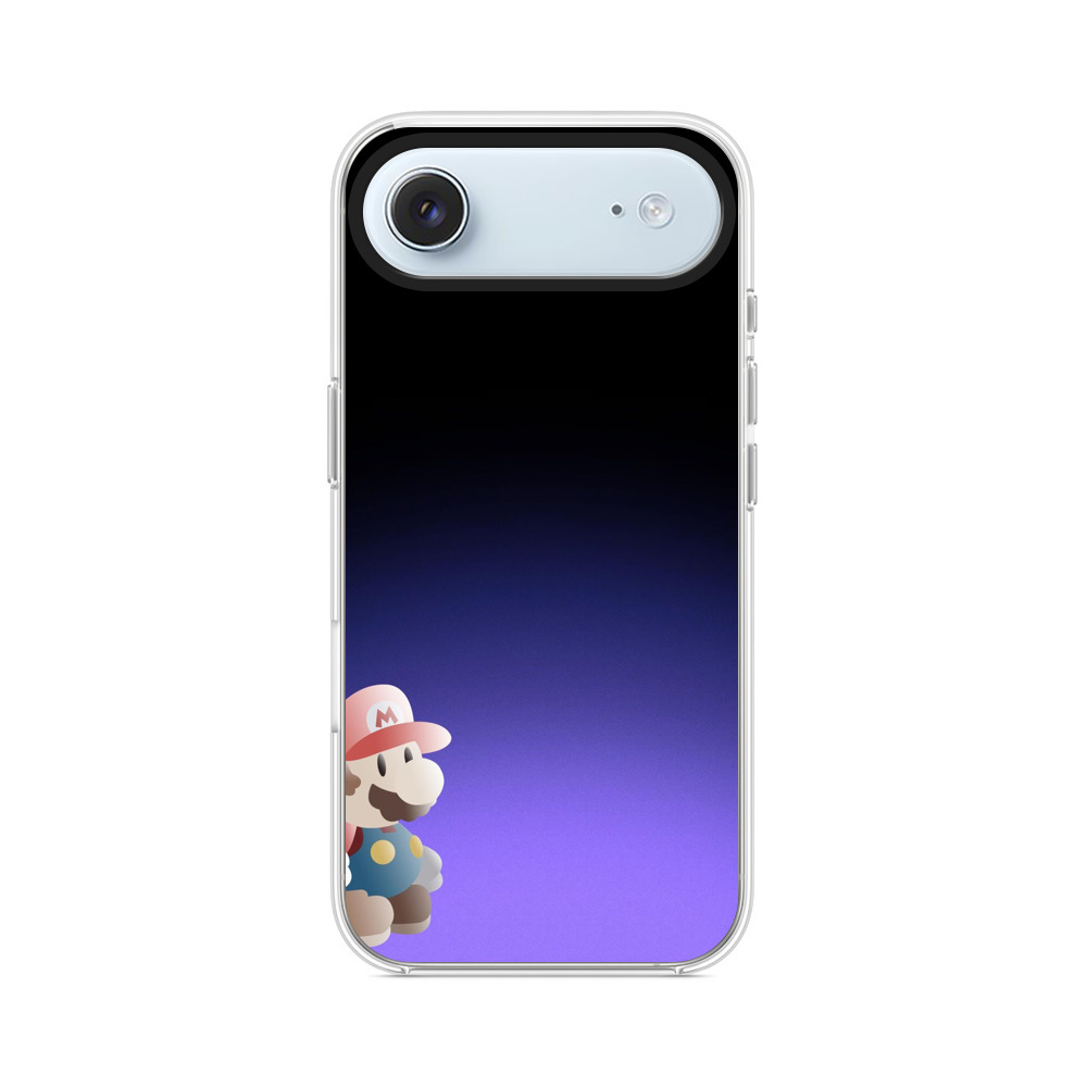 マリオシルエットデザイン iPhone Airオリジナルケース