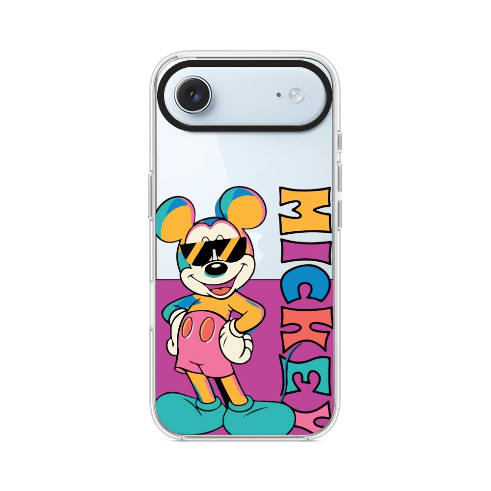 カラフルミッキー iPhone Airオリジナルケース