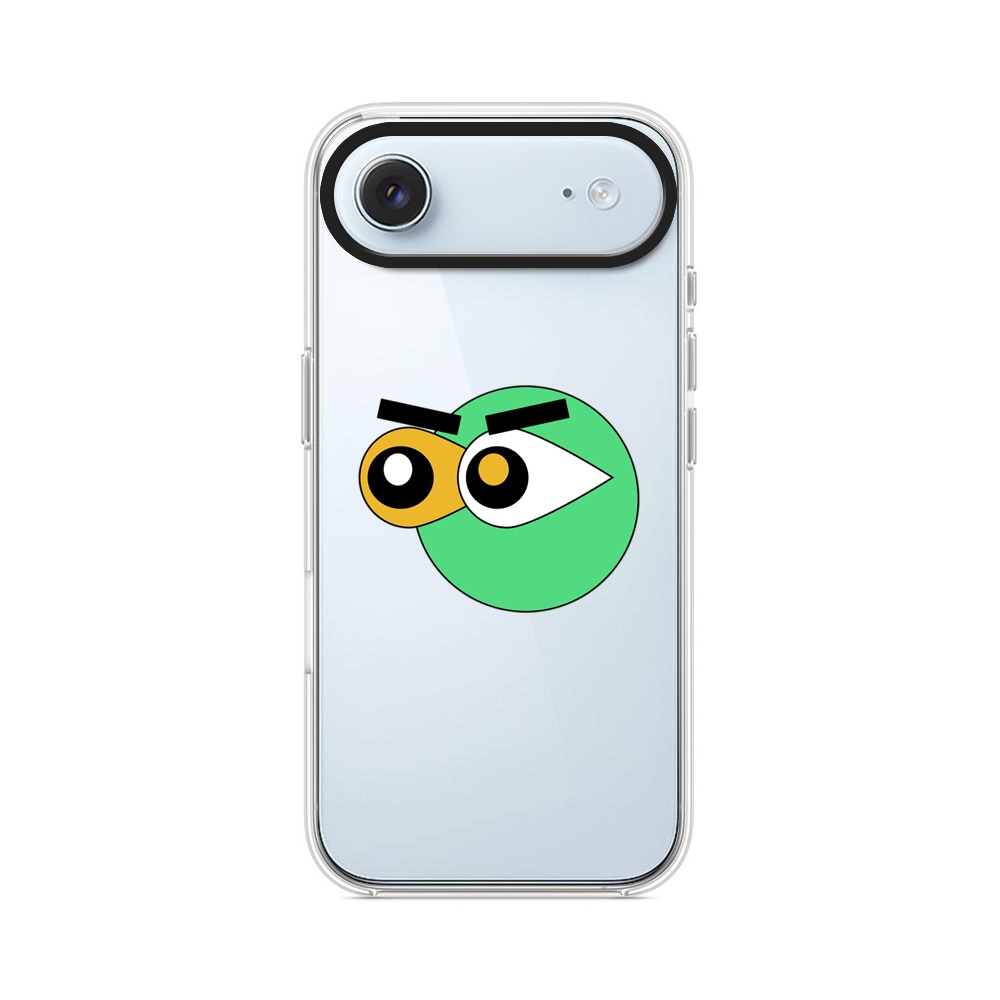 緑のキャラクター iPhone Airオリジナルケース