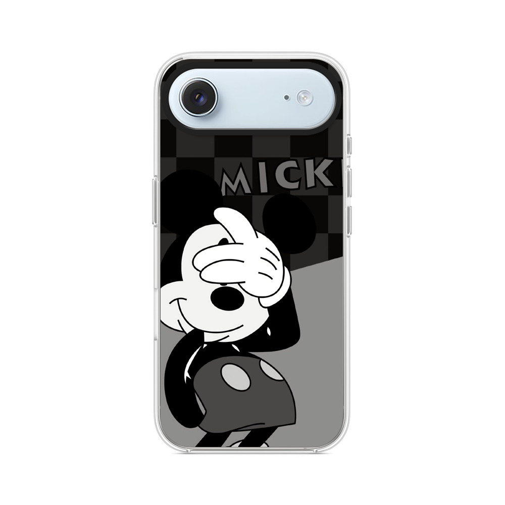ミッキーモノクロイラスト iPhone Airオリジナルケース