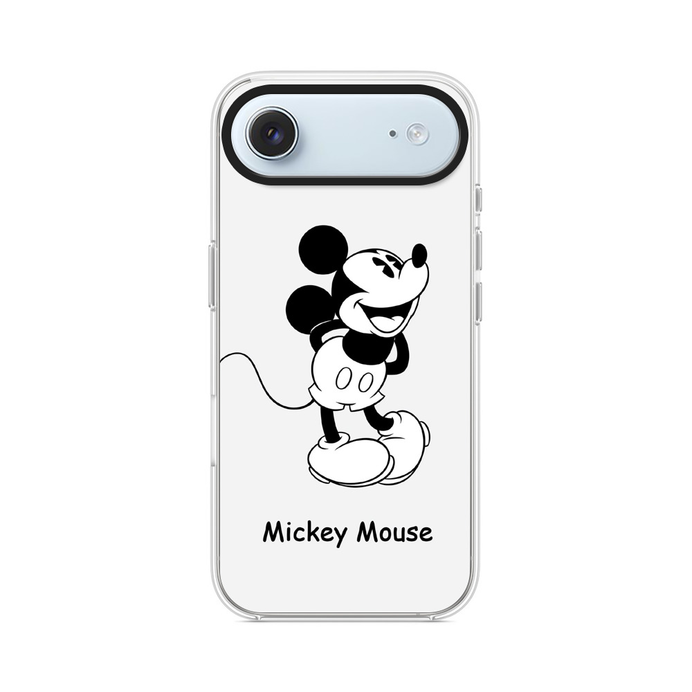 モノクロミッキー iPhone Airオリジナルケース