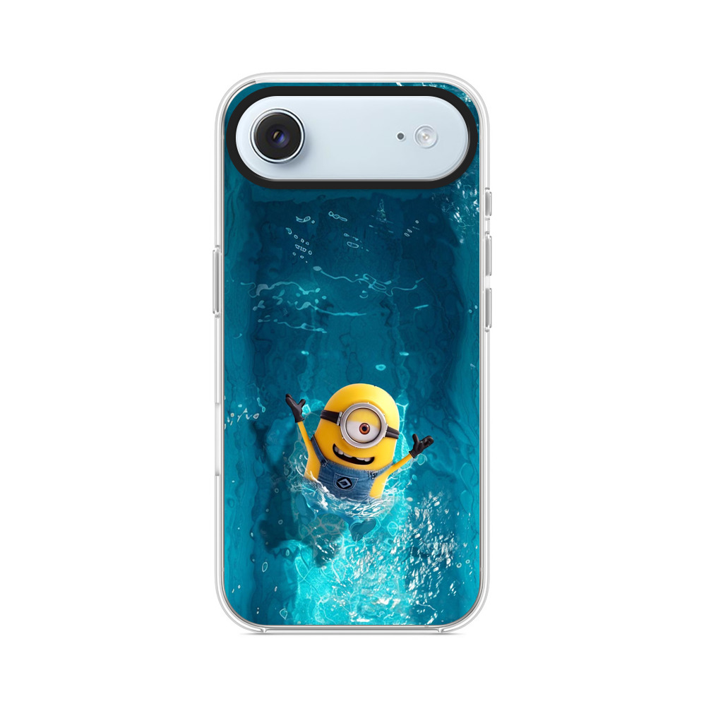 水中のミニオン iPhone Airオリジナルケース