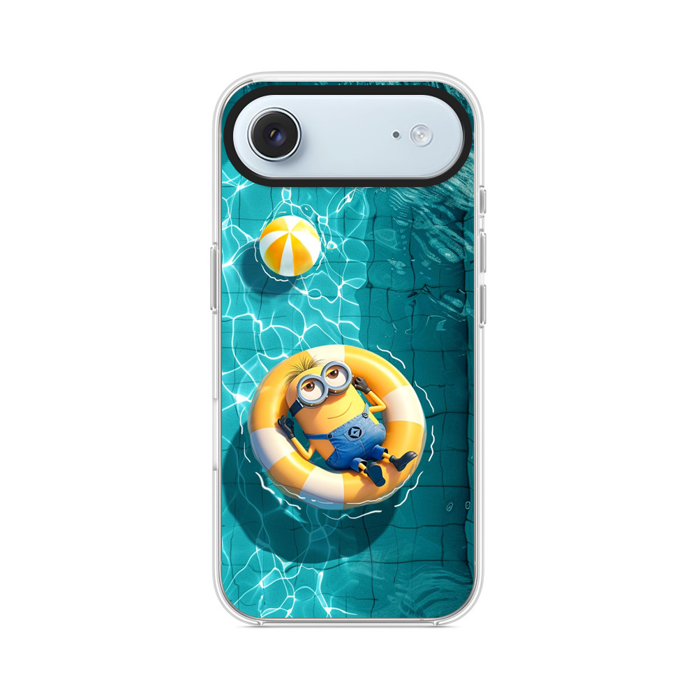 浮き輪でリラックス iPhone Airオリジナルケース