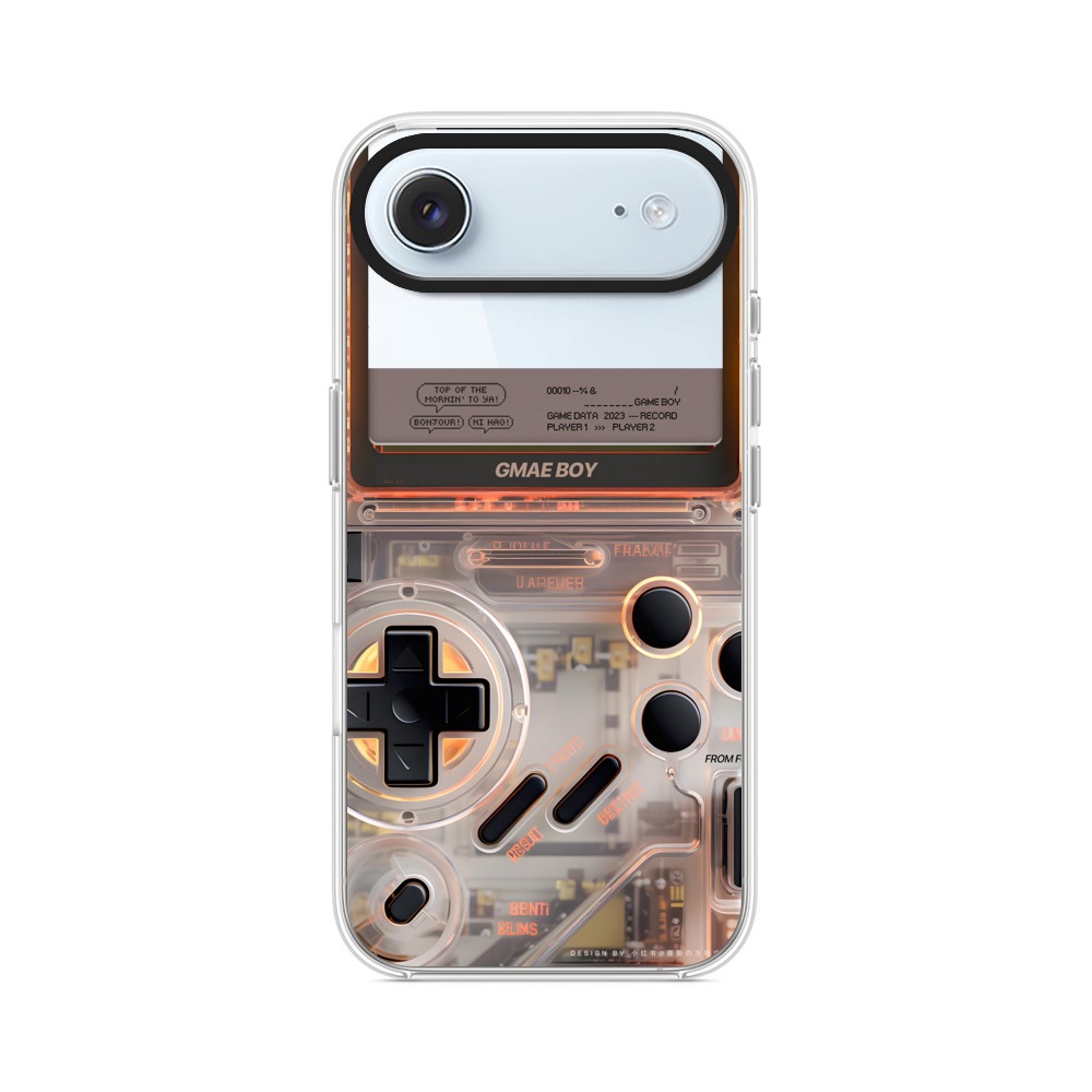 未来風透明ゲーム機 iPhone Airオリジナルケース