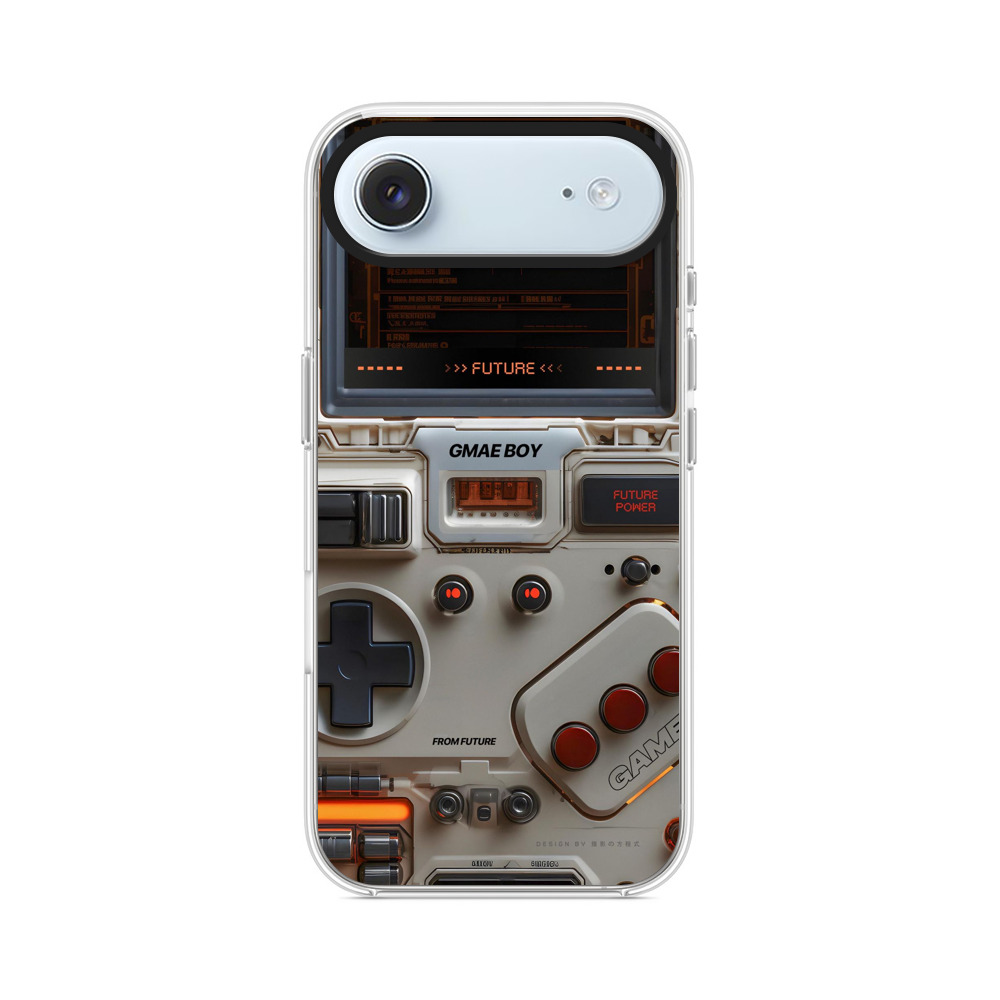 未来的レトロゲーム機コントローラー iPhone Airオリジナルケース