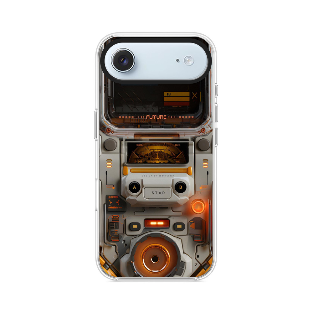 未来的レトロデザイン iPhone Airオリジナルケース