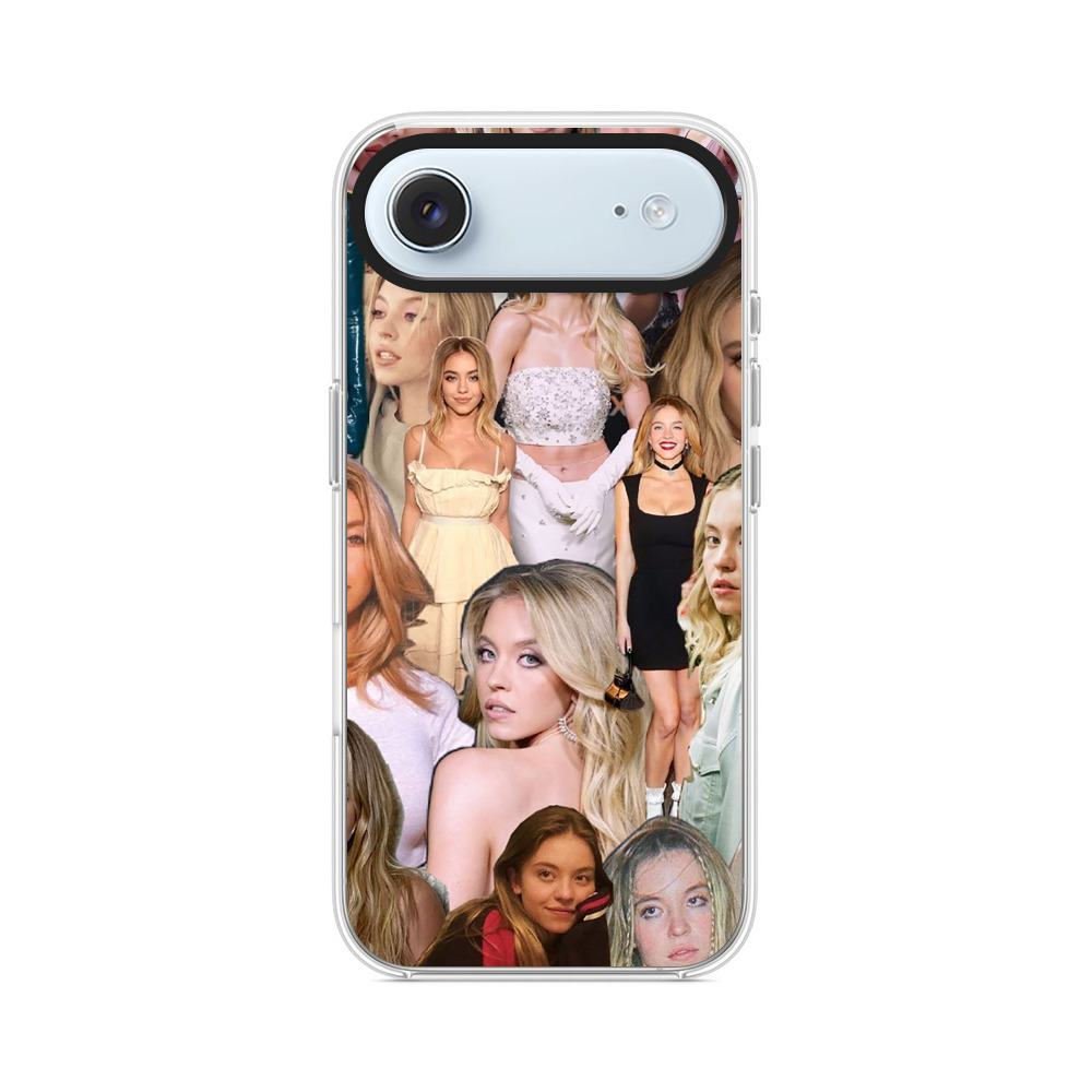 魅力的な女性コラージュ iPhone Airオリジナルケース