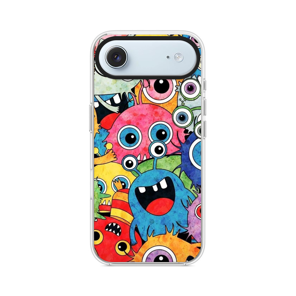 モンスターたちのイラスト iPhone Airオリジナルケース