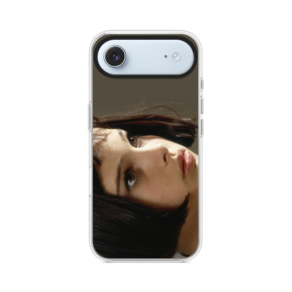 むつかしい表情の女性 iPhone Airオリジナルケース