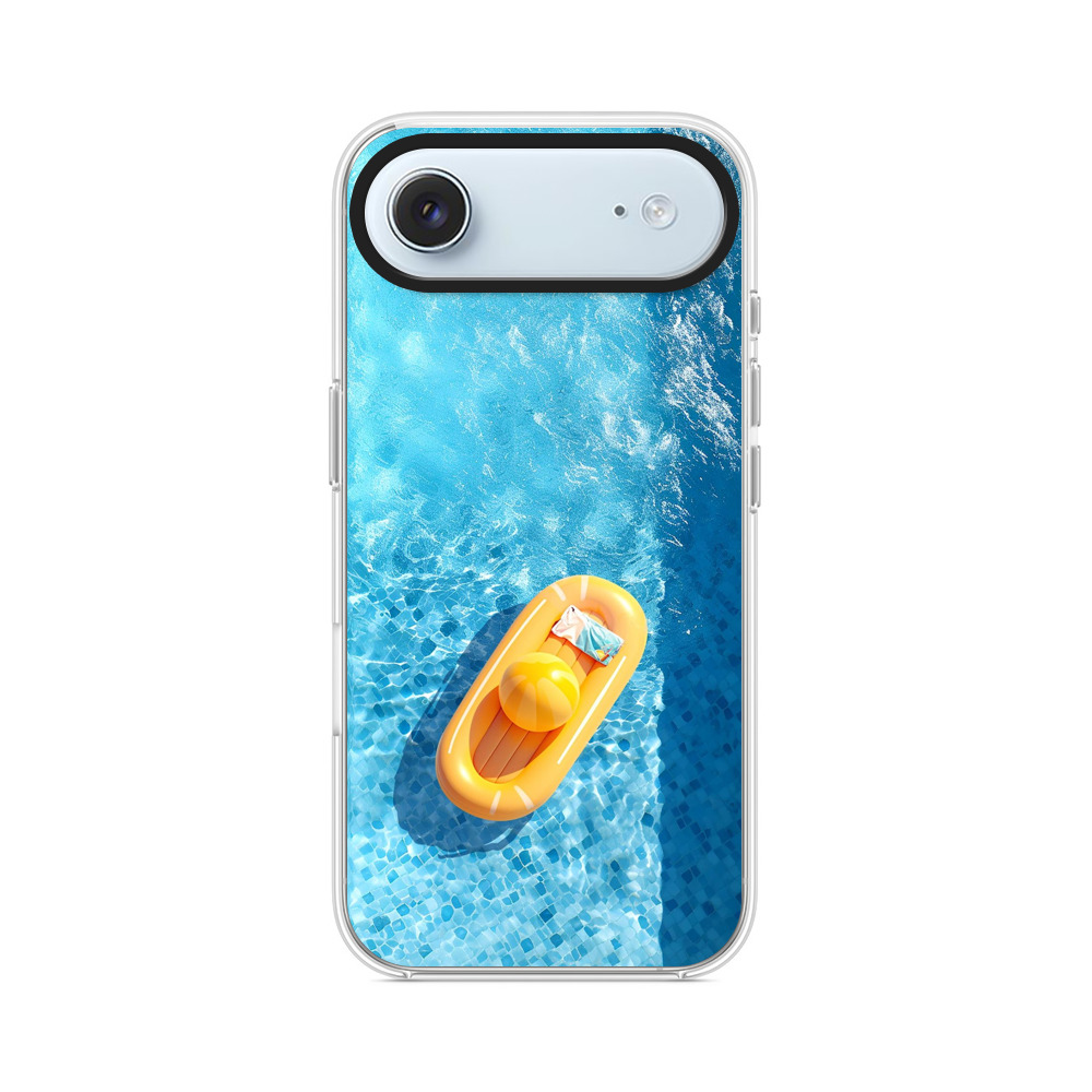 夏のプール浮き輪 iPhone Airオリジナルケース