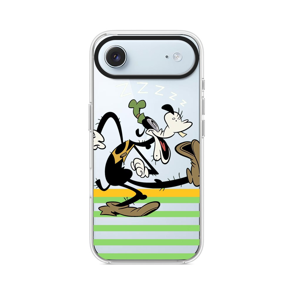 眠るコミカルキャラ iPhone Airオリジナルケース