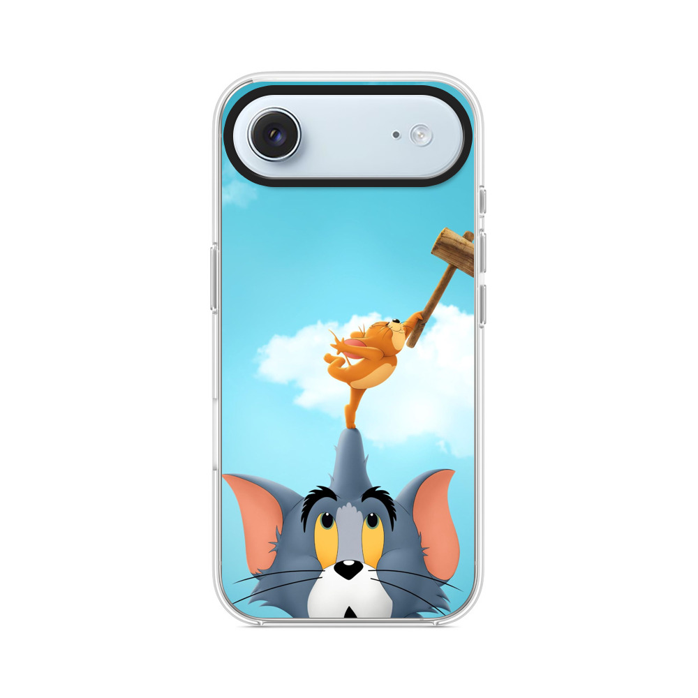 ねずみと木のハンマー iPhone Airオリジナルケース