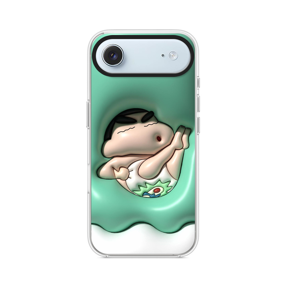 お風呂リラックスしんちゃん iPhone Airオリジナルケース