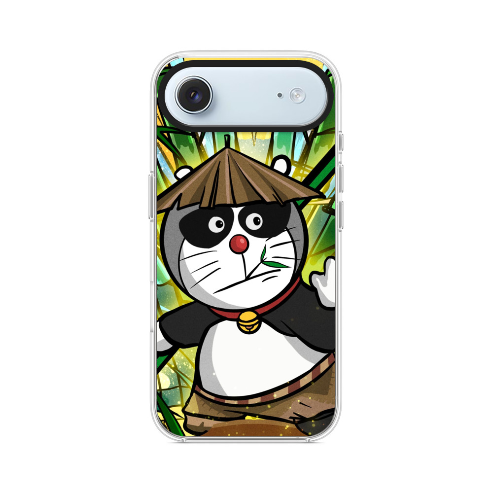 笠をかぶる竹林パンダ iPhone Airオリジナルケース