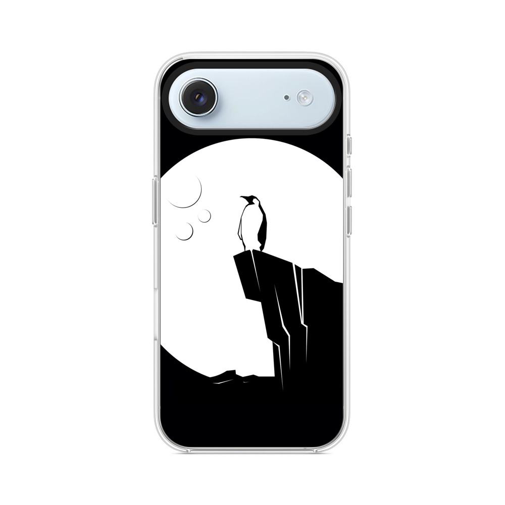 ペンギンシルエット iPhone Airオリジナルケース