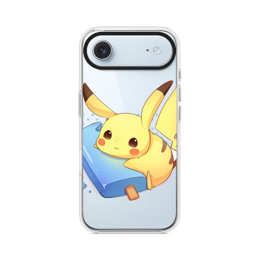 ピカチュウとアイス iPhone Airオリジナルケース