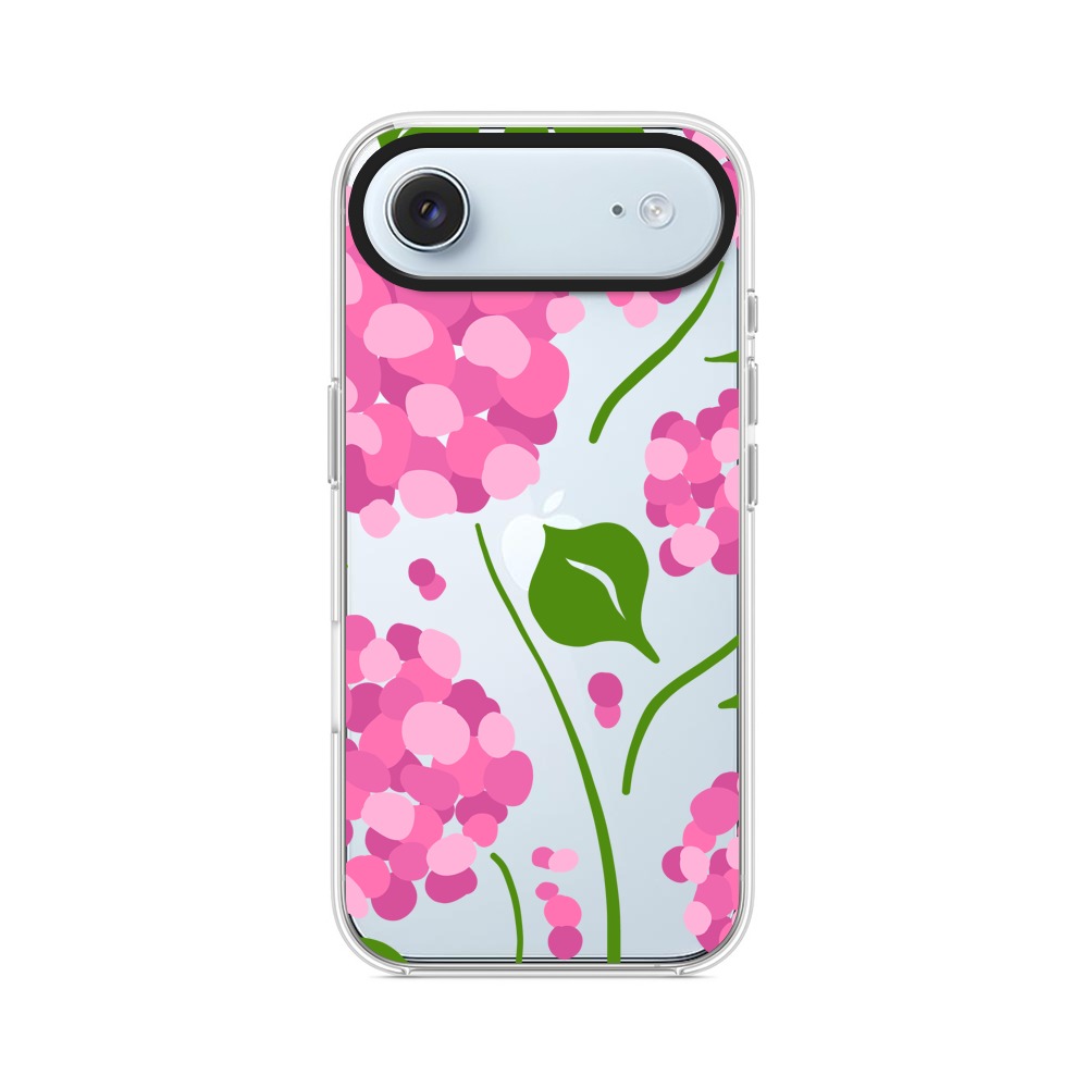ピンクの花 iPhone Airオリジナルケース