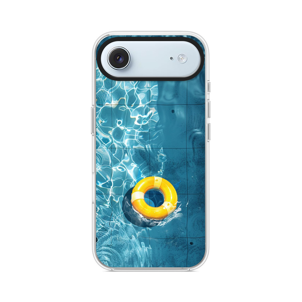 プールの浮き輪 iPhone Airオリジナルケース