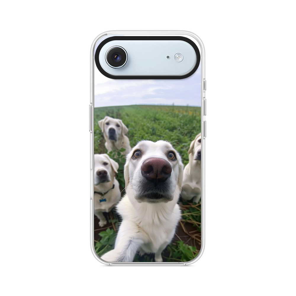 ラブラドールの群れ iPhone Airオリジナルケース